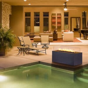 cheminée éthanol Cabo Burner à foyer ouvert utilisable en intérieur et extérieur